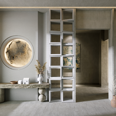 Wabi-sabi Style Entrance Away