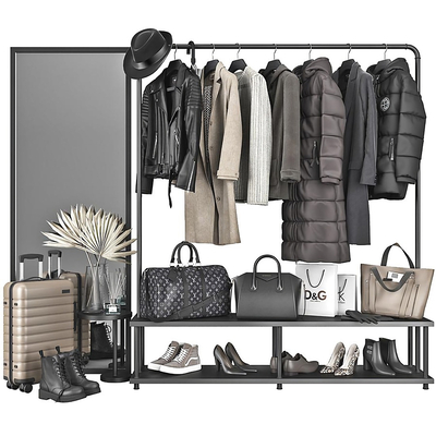 Modern Coat Rack Costume Bag Combo