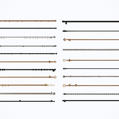 modern curtain rod roman rod