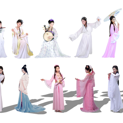 Chinese classical costume Hanfu beauty