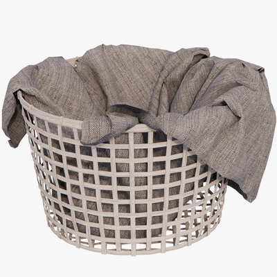 Wabi-sabi Style Woven Dirty Clothes Basket