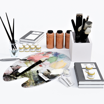 Modern stationery painting tools