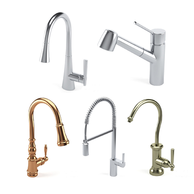 Modern stainless steel faucet