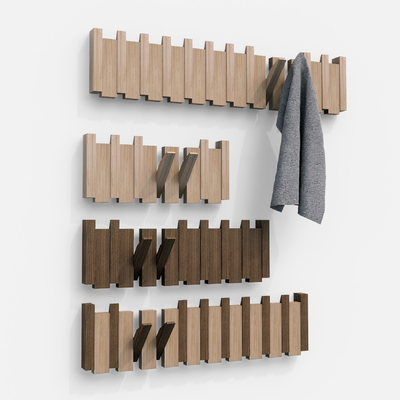 Modern Solid Wood Coat Hook