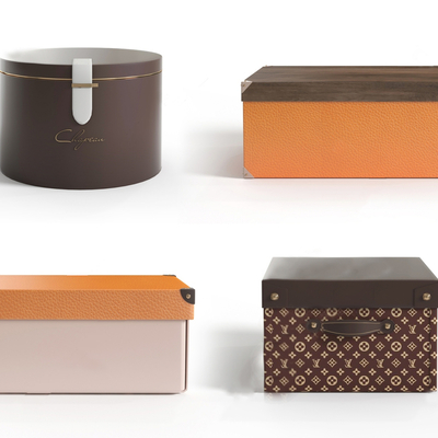 Modern Leather Gift Box