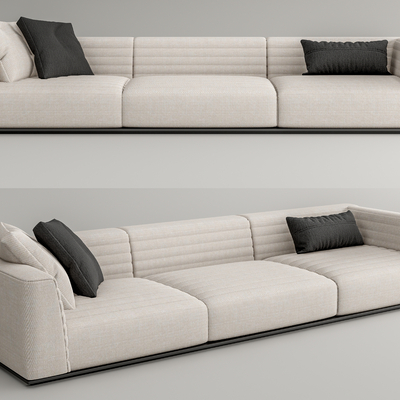 Minotti White Multiplayer Sofa