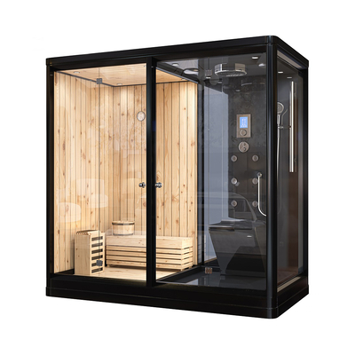 Modern sauna room steaming room