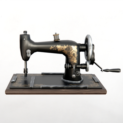 Republic of China style retro sewing machine