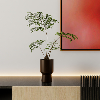 Modern Fern Green Plant Pot