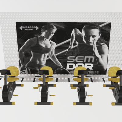 Modern spinning fitness equipment