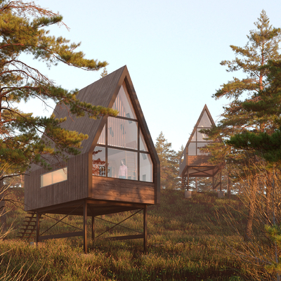 Modern Homestay Tree House