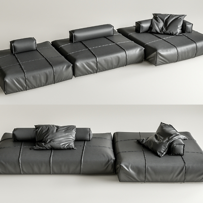 Baxter Panama Bean Curd Block Sofa