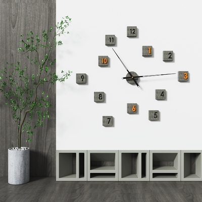 Wabi-sabi Style Wall Decoration Clock