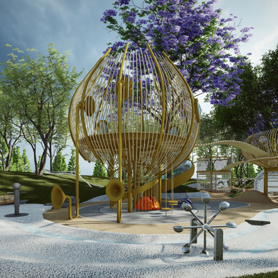 Modern Children's Activity Park