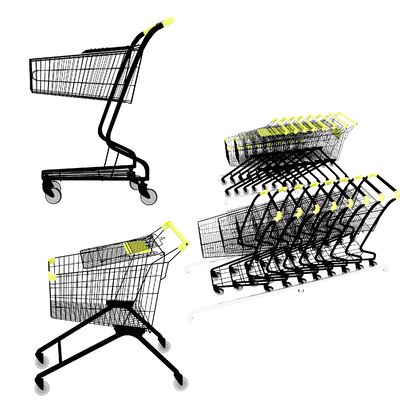 Modern supermarket shopping cart