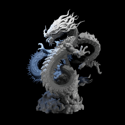 Chinese Dragon Sculpture