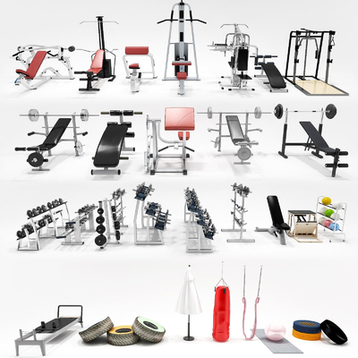 Modern gym equipment