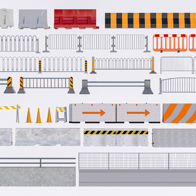 Modern road guardrail municipal guardrail railing