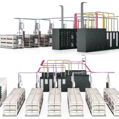 Modern computer room server equipment