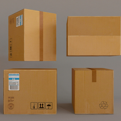 Modern carton paper shell packaging