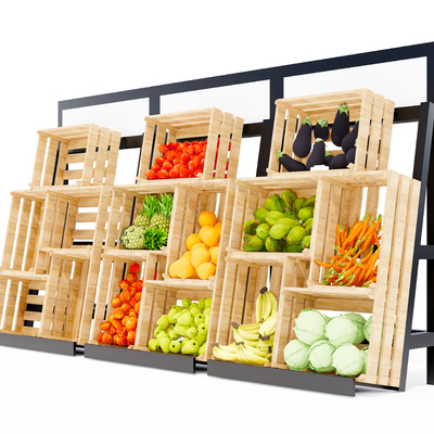 Modern fruit selling rack