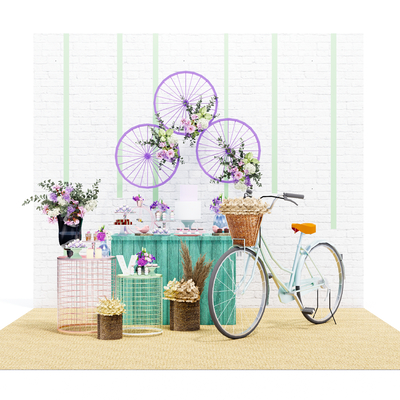 Modern Bicycle Photo Wall