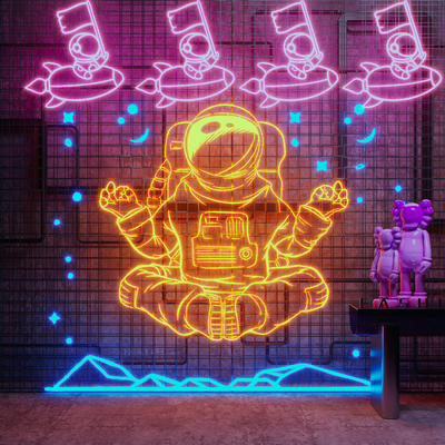 Modern Astronaut Neon