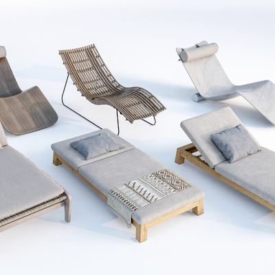 Modern outdoor lounge chair