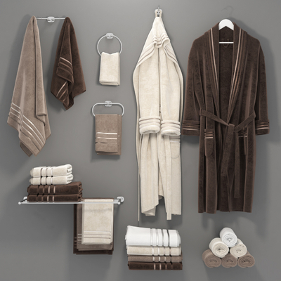 Modern Bathrobe Towel