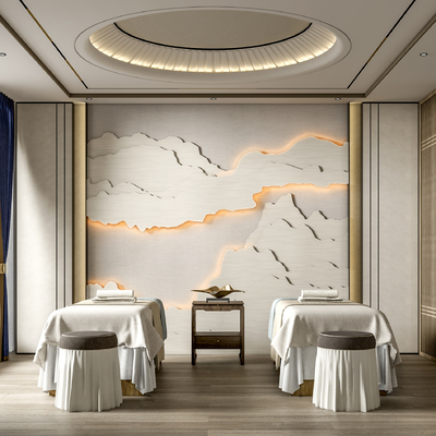 New Chinese SPA Massage Room