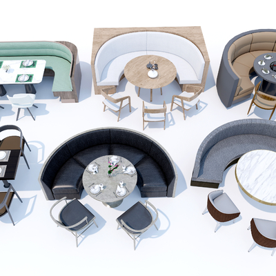 Modern Round Booth Sofa