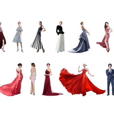 modern fashion dress figure fashion figure woman man