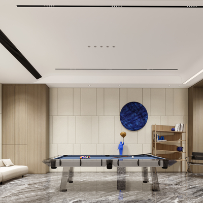 Modern Billiard Room