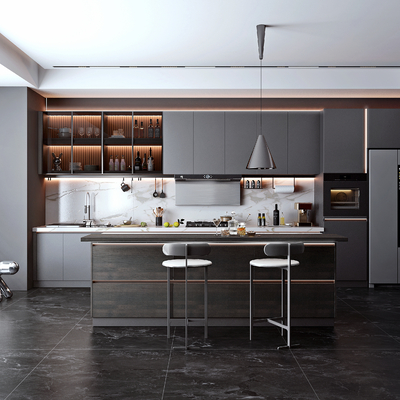 Modern open kitchen