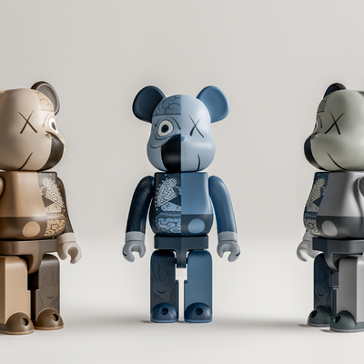 Modern violent bear Art Toy ornaments