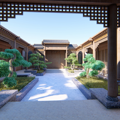 Chinese Courtyard