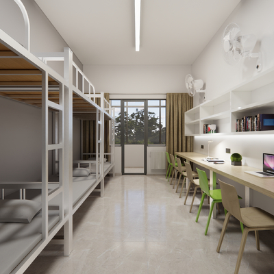 Modern University Dormitory