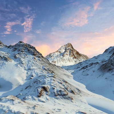 Terrain Mountains Mountains Snow Mountains