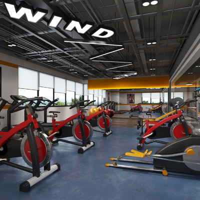 Industrial wind gym