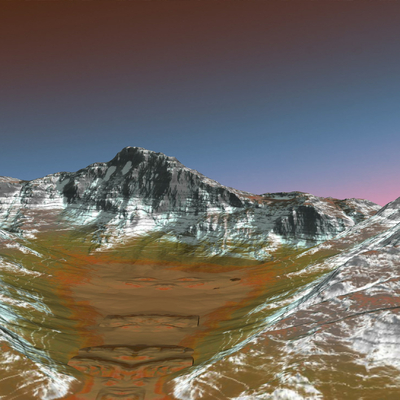 hilly terrain basin terrain