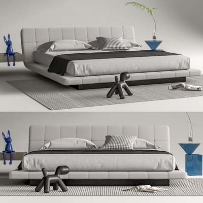 Poliform Suspended Double Bed