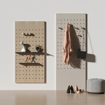 Nordic Hole Board Storage Rack