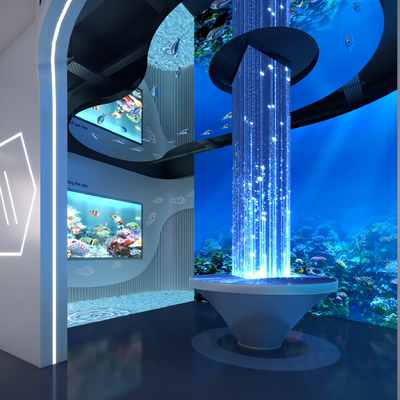 Modern Marine Biology Exhibition Hall