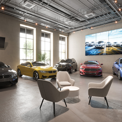 Hyundai BMW showroom