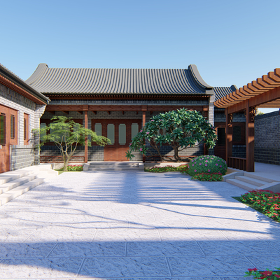 Chinese Courtyard