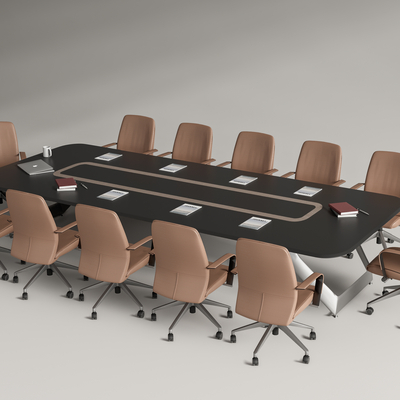 Modern large conference table