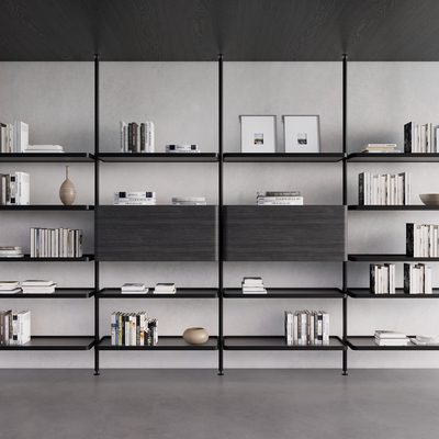 Poliform Bookshelf Storage Rack