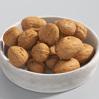 Walnut fruit plate