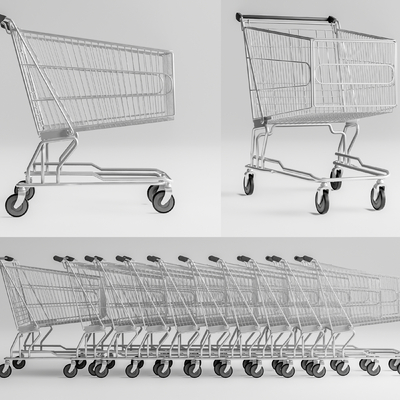 Supermarket Trolley Shopping Cart