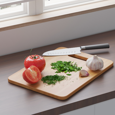 Tomato Garlic Chopping Board Chopper